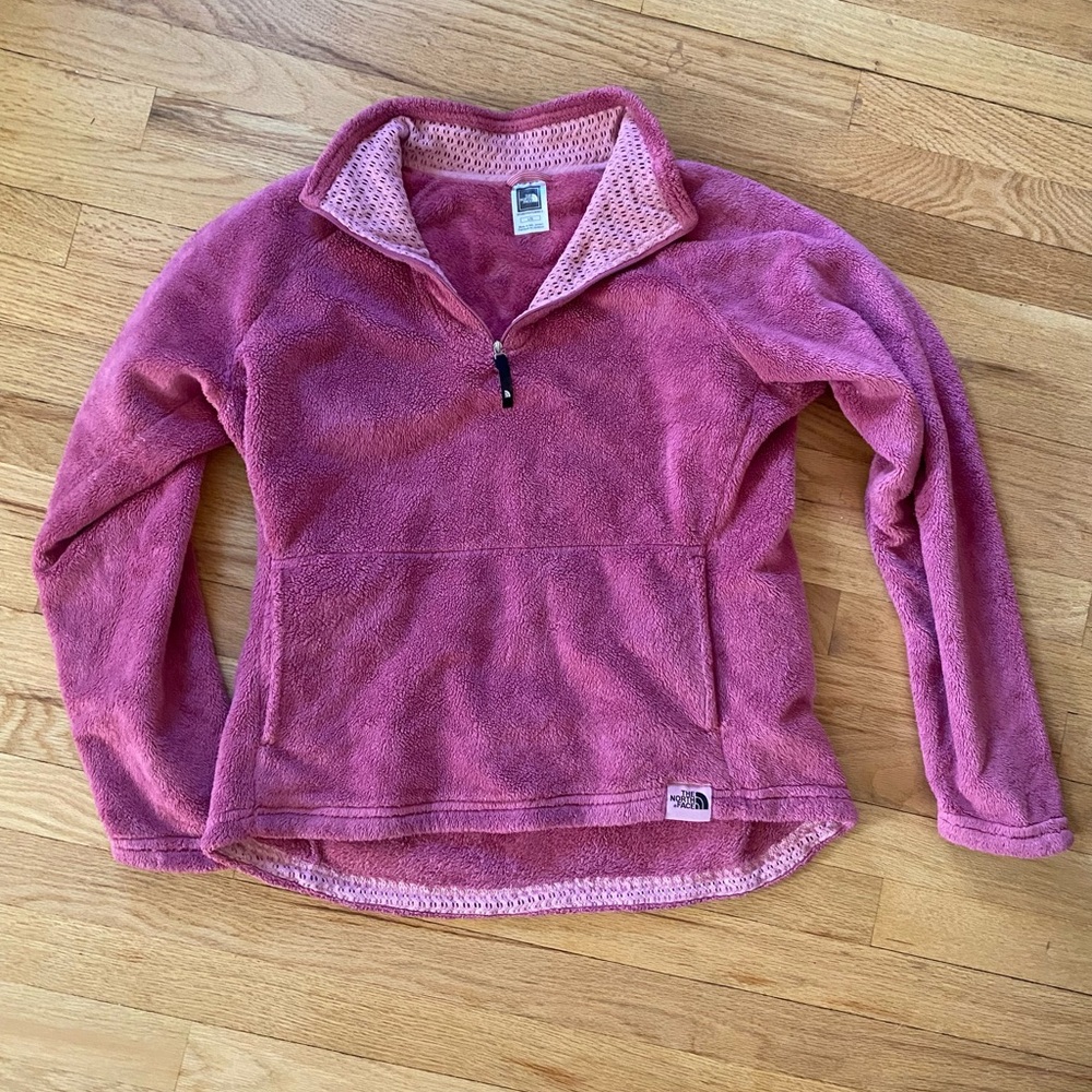 The North Face Pink Fleece Pullover